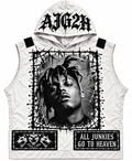 AJG2H ARCHIVE SLEEVELESS HOODIE — LEGENDS NEVER DIE
