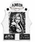 AJG2H ARCHIVE SLEEVELESS HOODIE — LAST EXIT: 8 MILE
